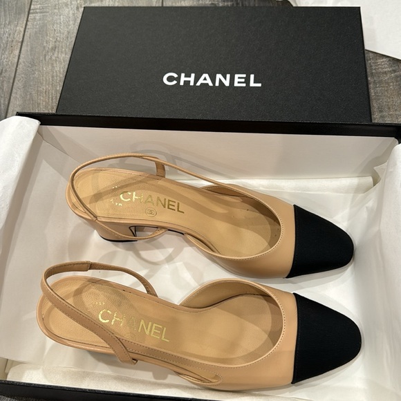 COPY - Chanel slingback heels - Picture 6 of 6